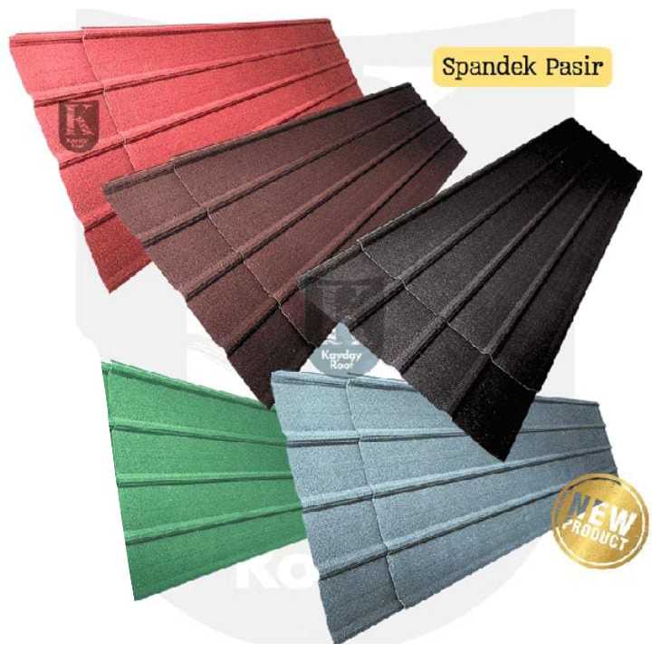 Atap Spandek Pasir / Spandek Atap Baja Ringan Roofdeck Pasir 0.35 Mm
