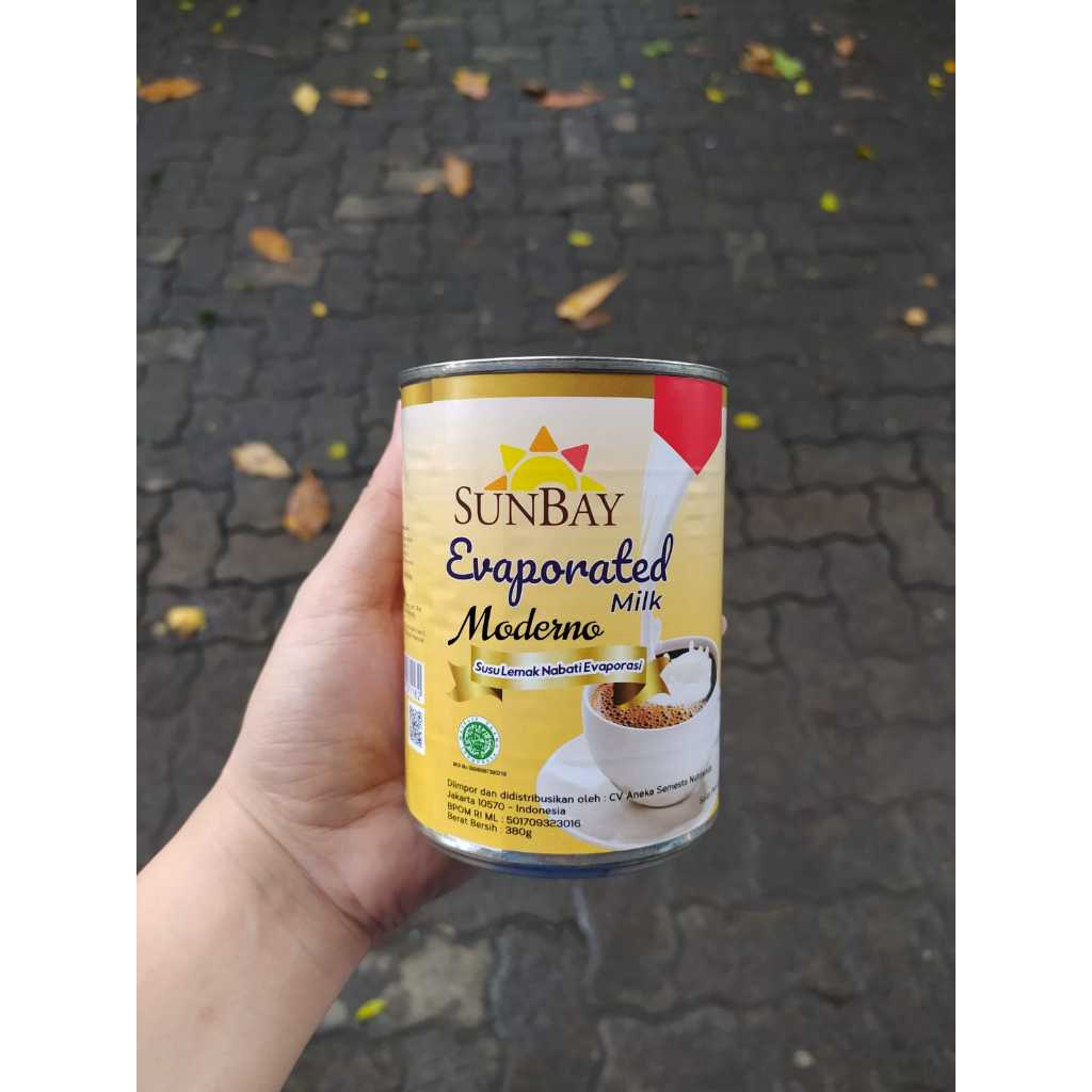 

Sunbay Susu Evaporasi 380gr - Evaporated Milk Sunbay 380gr