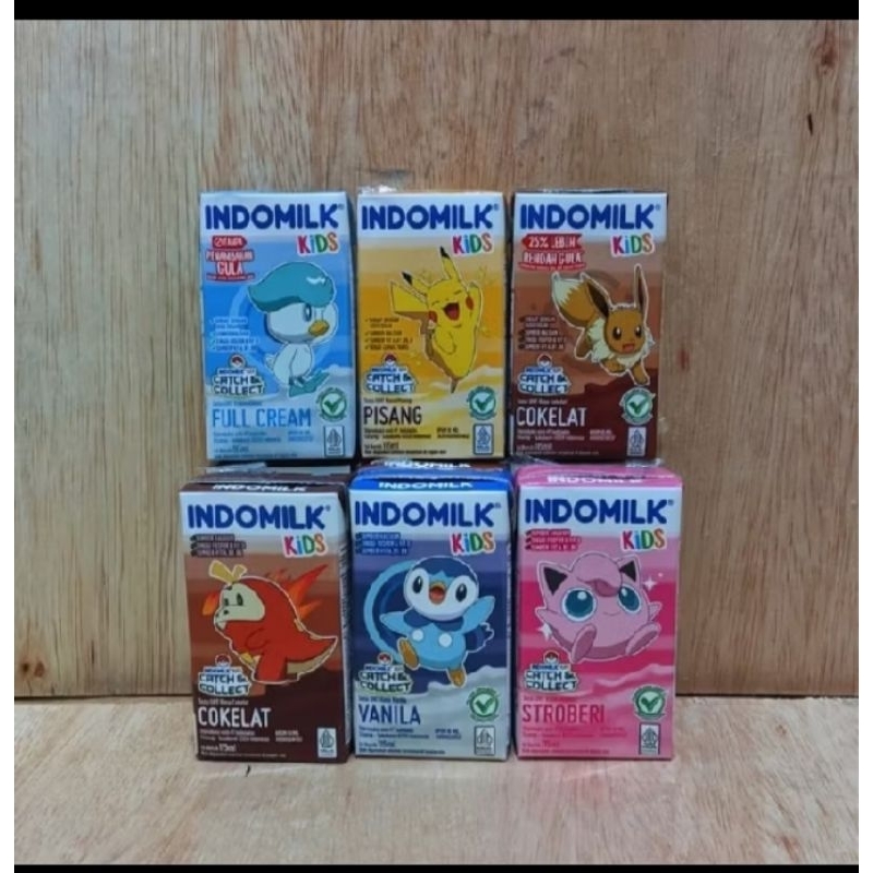 

Susu Indomilk Kid Edisi pokemon 115 ml