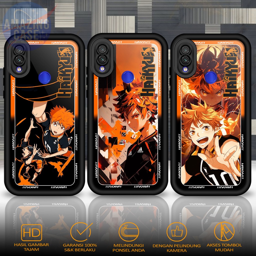 Softcase Glass kaca For REDMI NOTE 7 NOTE 7 PRO HKYU Casing Handphone Case Hp Procamera
