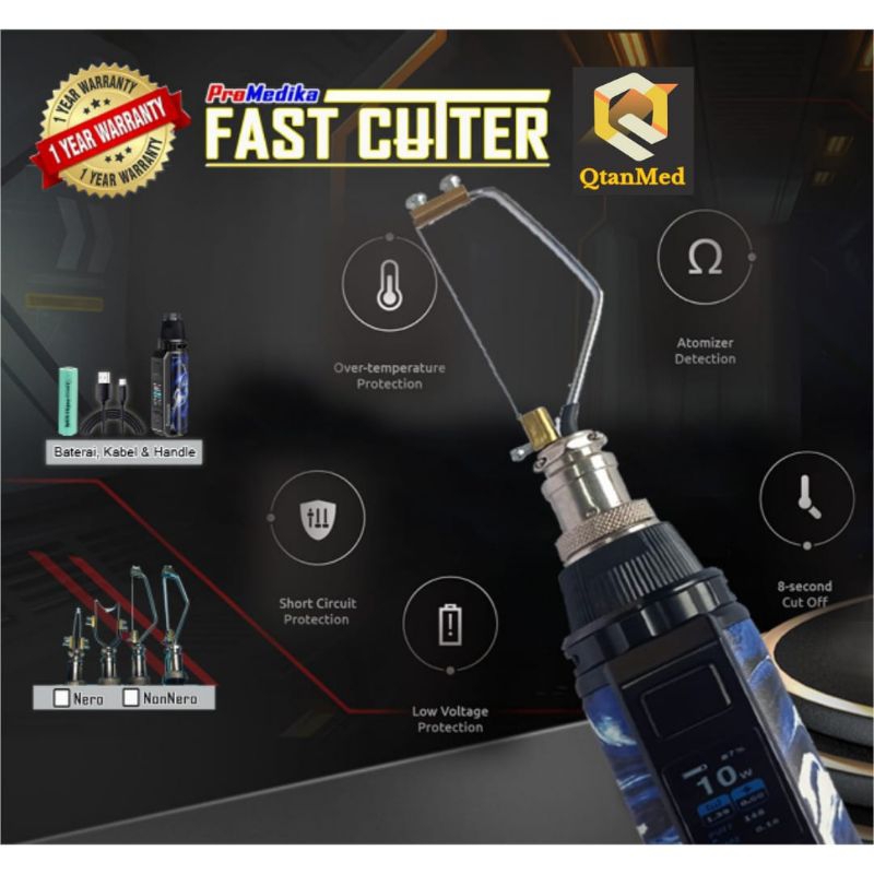 Thermocutter Laser Khitan Sunat Portable Layar LED FASTCUTTER /Alat Khitan Sunat Leser Thermocauter 