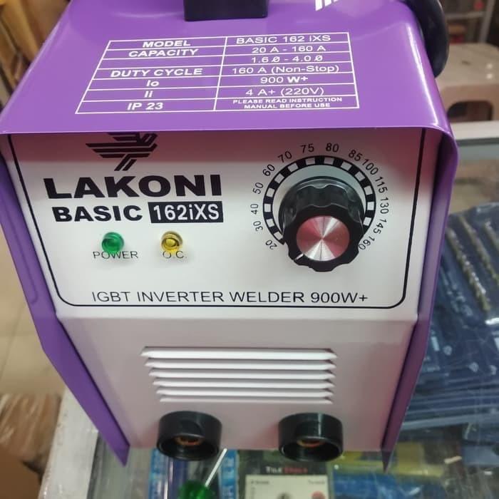 Lakoni Basic 162 IXS Mesin Las MMA Inverter