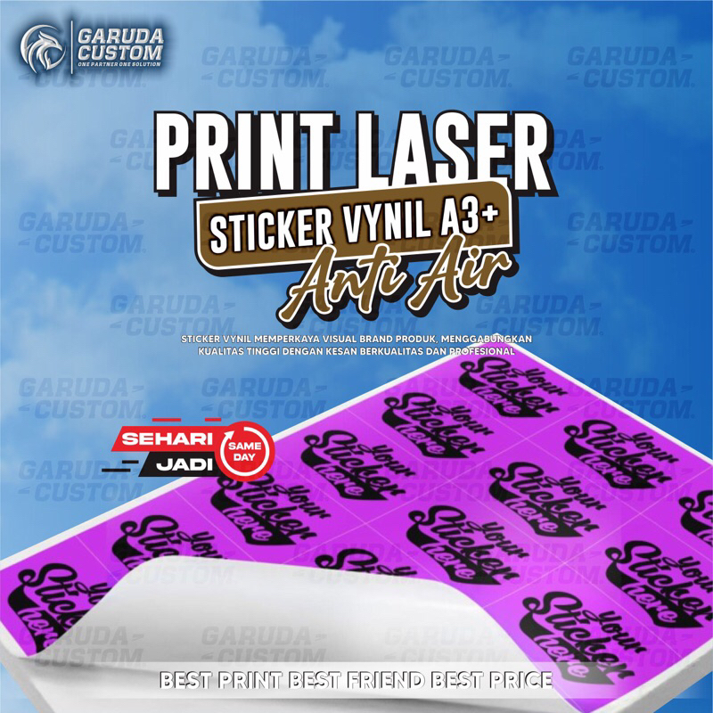 

Sticker Vinyl Custom | Stiker Vinyl | Sticker Vinyl Waterproof | Sticker Vinyl A3+ | Sticker Label | Sticker Custom | Stiker Anti Air
