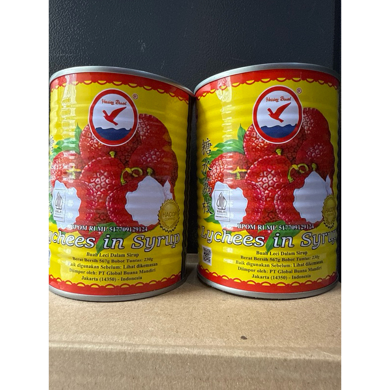 

Herring Brand Lychee in syrup Leci sirup lychees Kaleng Leci kaleng Leci dalam sirup HALAL 567Gram