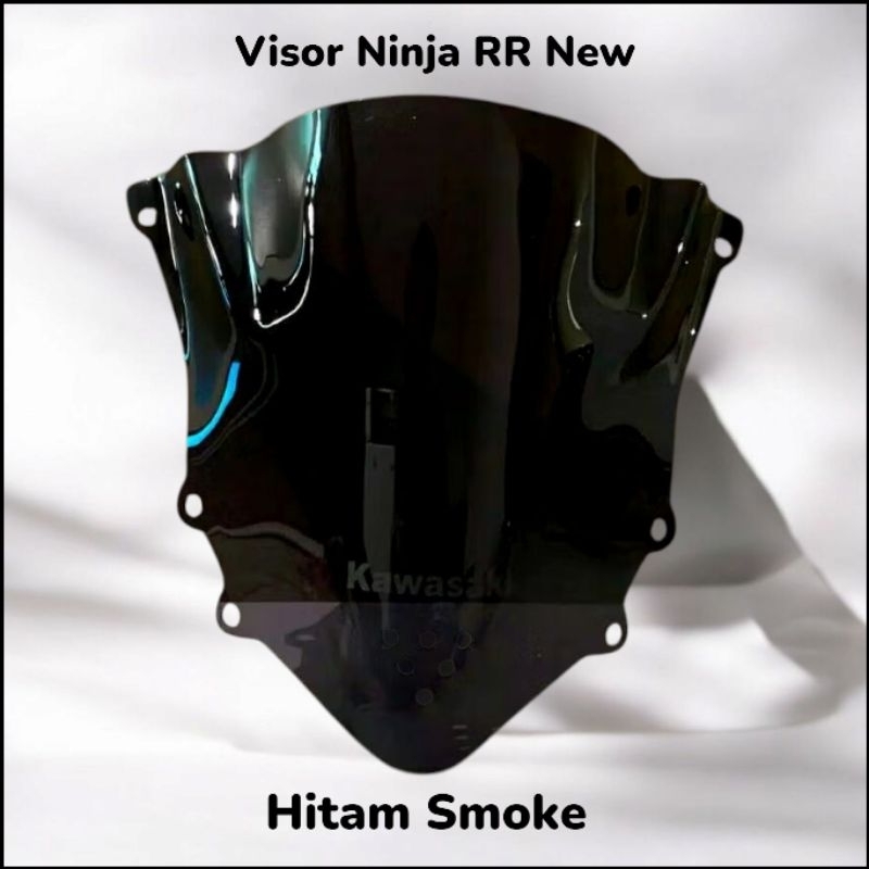 Visor Winshield Kawasaki Ninja RR New Bening & Hitam Smoke