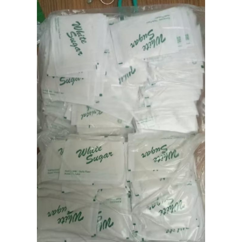 

Gula White Sugar | Gula Pasir Putih 5gr isi 125pcs