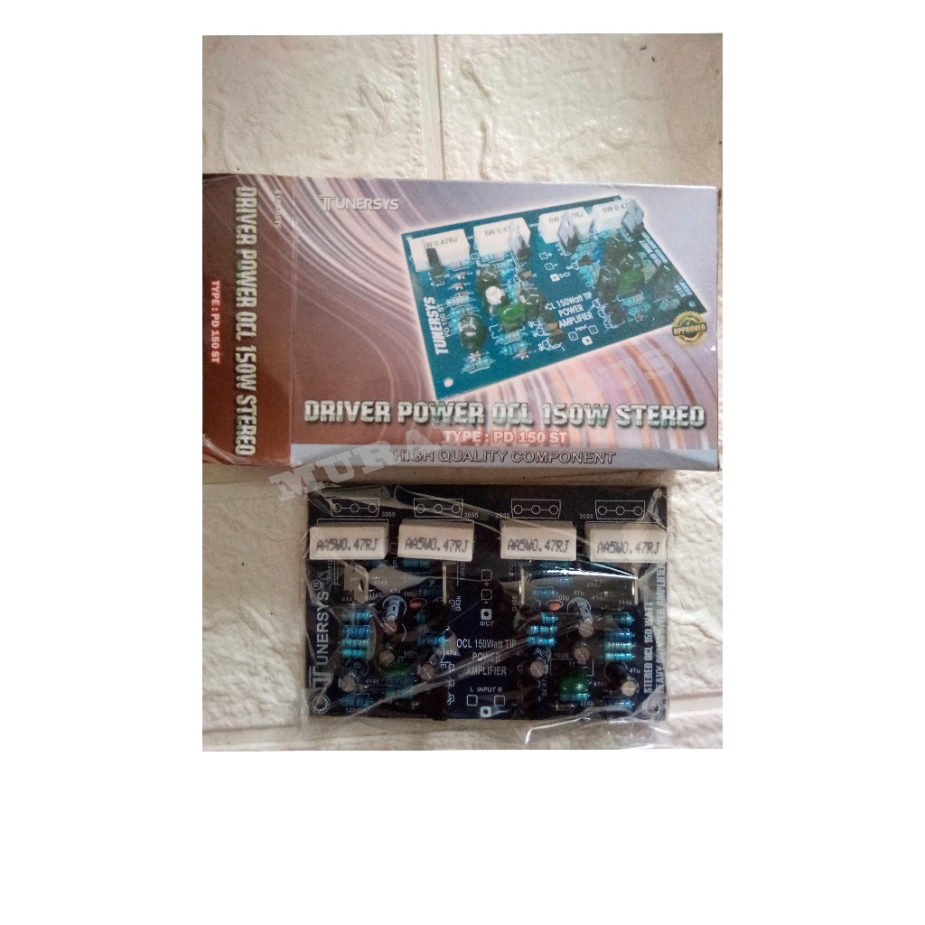 KIT DRIVER POWER OCL 150WATT STEREO TIP TUNERSYS PD 150 ST