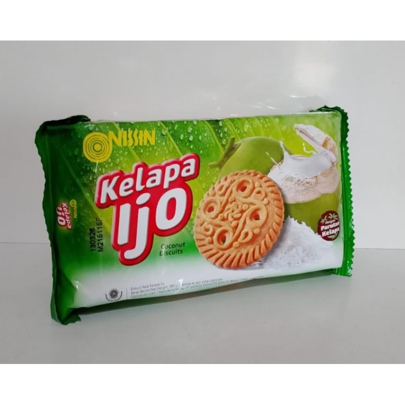 

Nissin Biskuit Kelapa Ijo 280gr