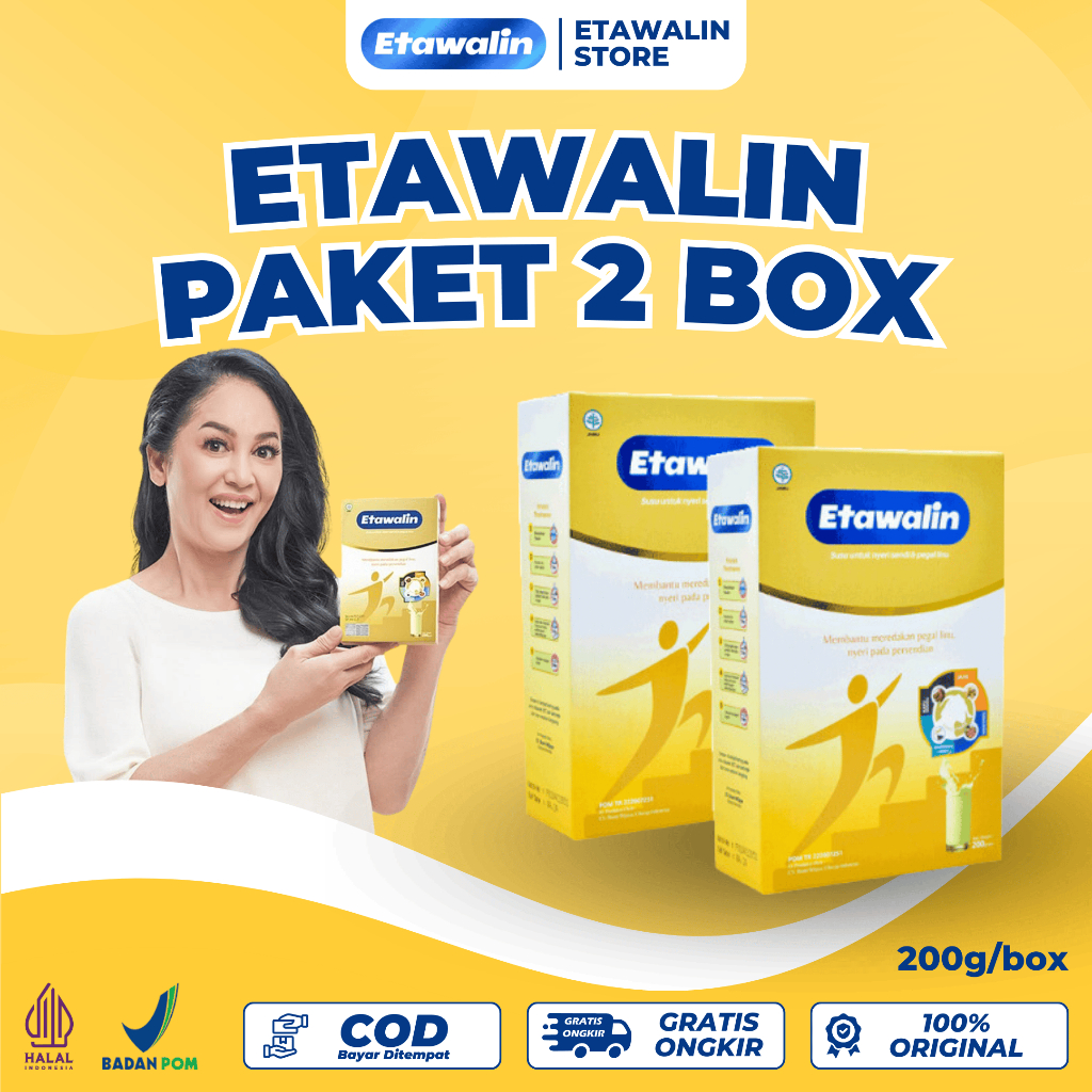 

Etawalin 2 Box - Susu Kambing Etawa Original Sembuhkan Nyeri Sendi
