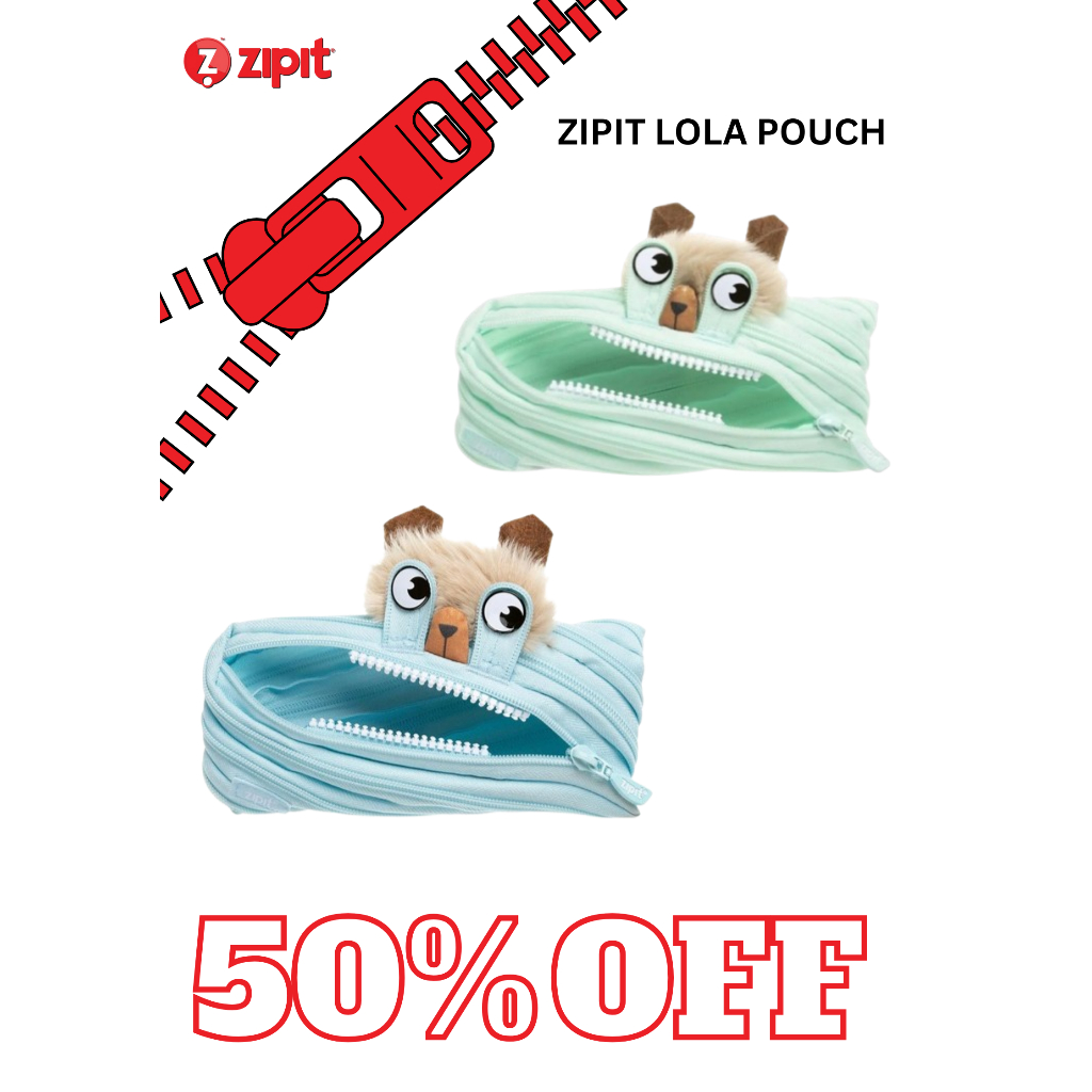 

Zipit Lola Pencil Case Pouch