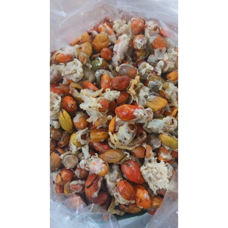 

Pencok mlinjo Krispy gurih 500gr/ pack