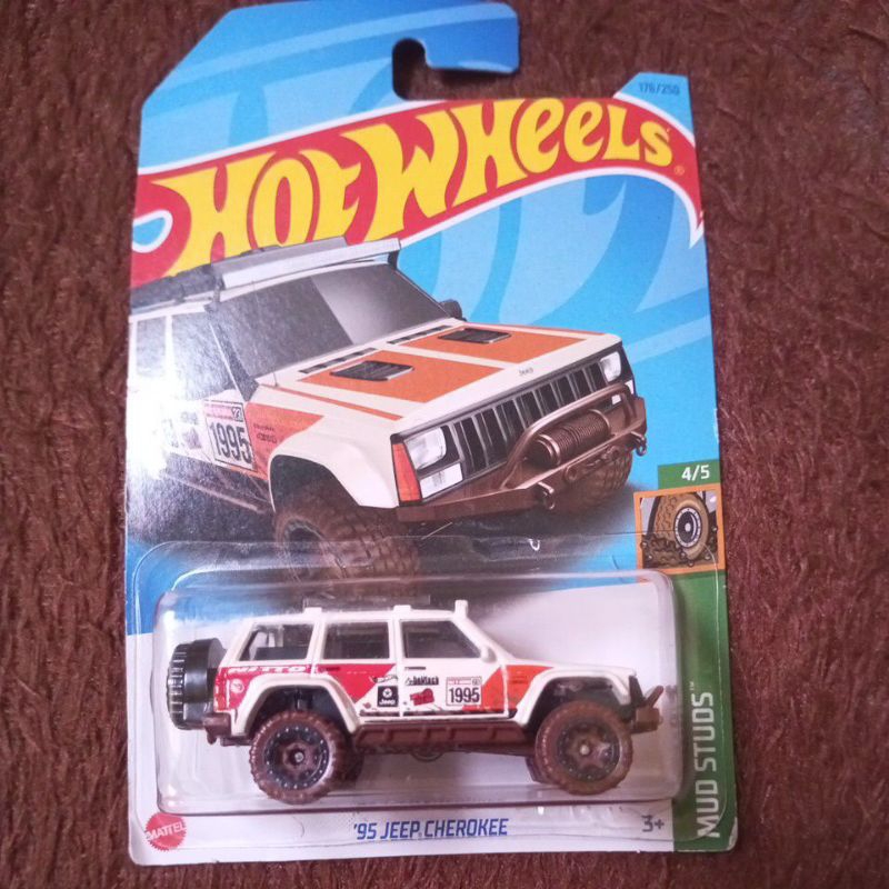 hotwheels 95 jeep cherokee ( THR)