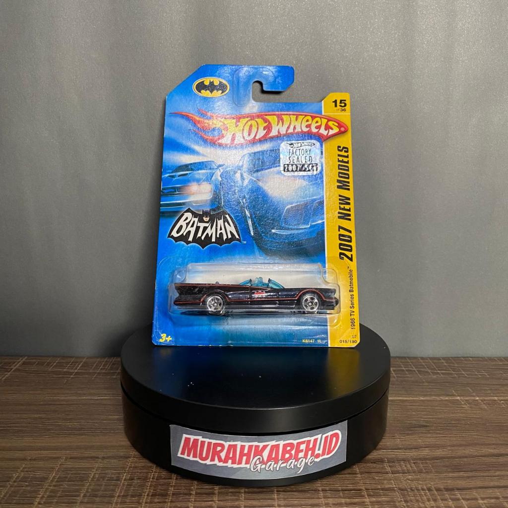 Hot Wheels 1966 TV Series Batmobile - Reguler Factory Sealed 2007