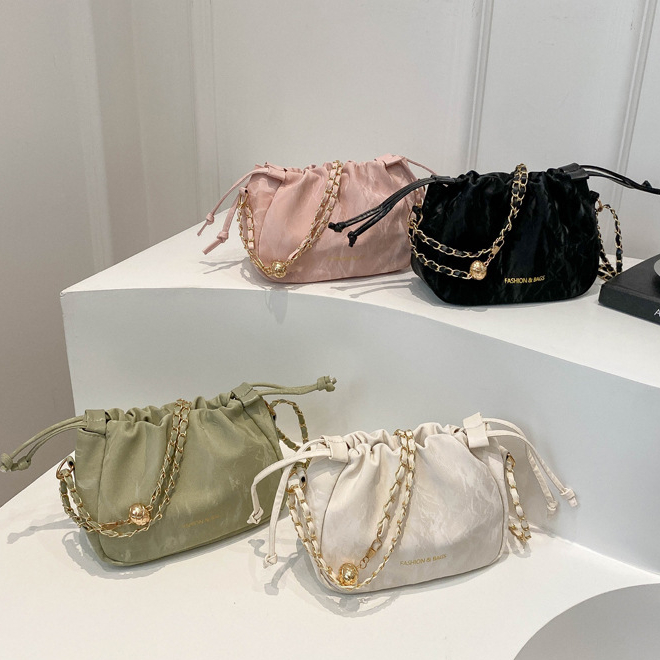 MARDIBAG IMPORT - BQ3970 Tas Wanita Import Premium Tas Selempang Mini Serut Cewek Sling Bag Kerut