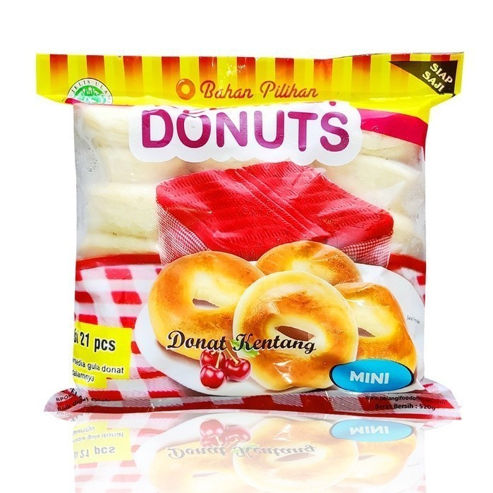 

PELANGI Donuts Kentang Mini Isi 21 Pcs 500 Gram