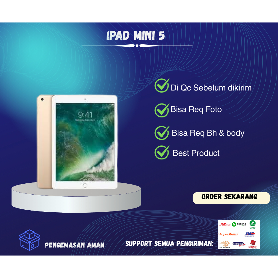 Ipad Mini 5 64GB 256GB Wifi Only Second ORIGINAL