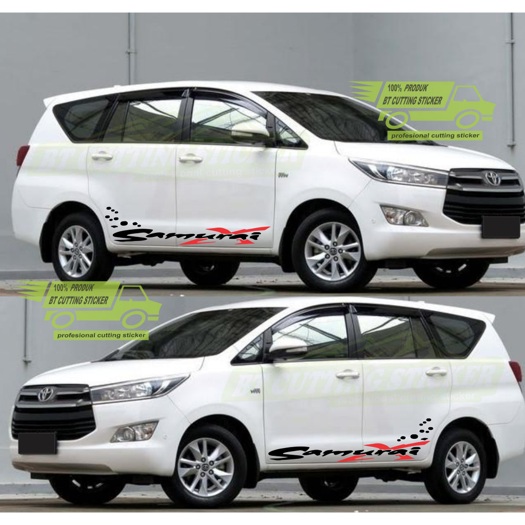 RBN2 Sticker mobil innova reborn / sticker mobil samurai x / sticker list body innova reborn