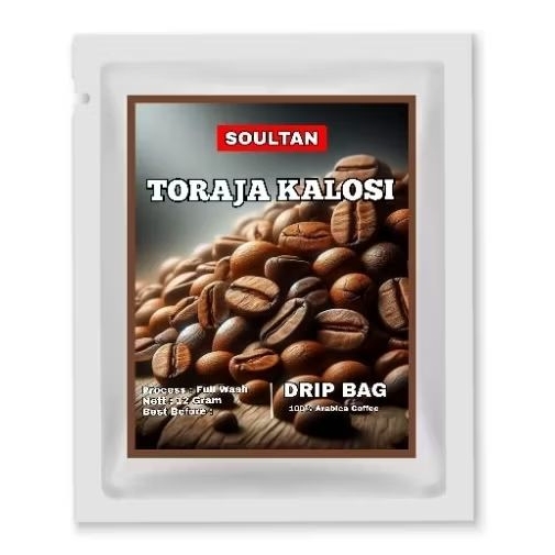 

Arabica Toraja Kalosi Dripbag Coffee Premium kopi bubuk sachet