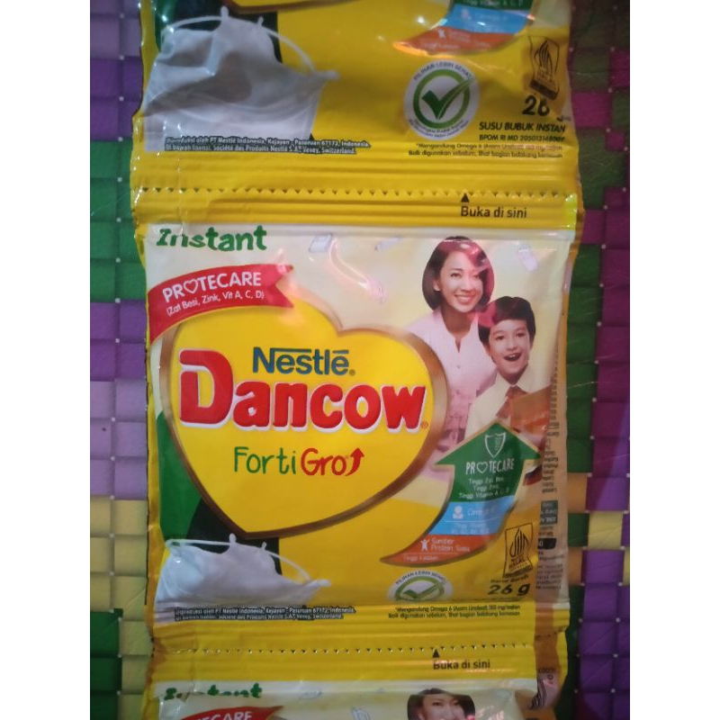

Susu Dancow 26g/susu fortriGro isi 10pcs