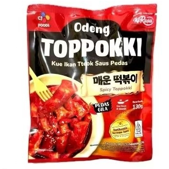 

Korasa Odeng Toppokki 130g – Tteokbokki & Odeng Korea Instan | Saus Original & Pedas
