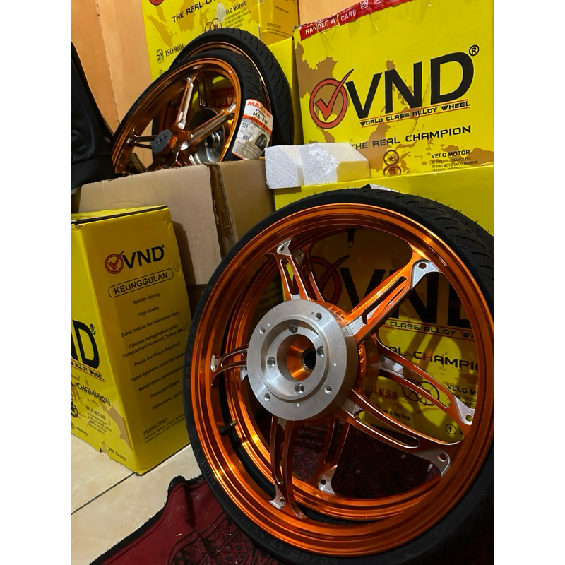 ADAFTOR BELAKANG NEW SPEED / BINTANG LAUT RING 17 pnp pcx 160 (Abs/Cbs)