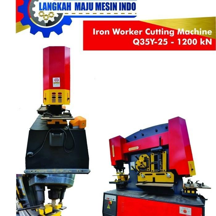 Mesin Iron Worker Potong 1200 kN Q35Y