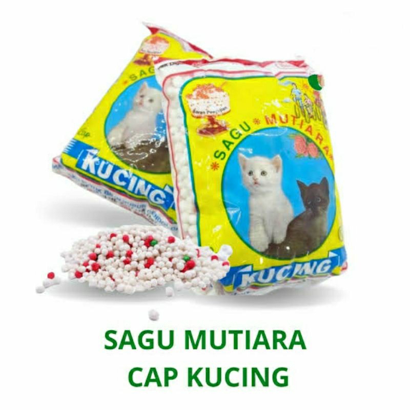 

sagu mutiara cap kucing 100g