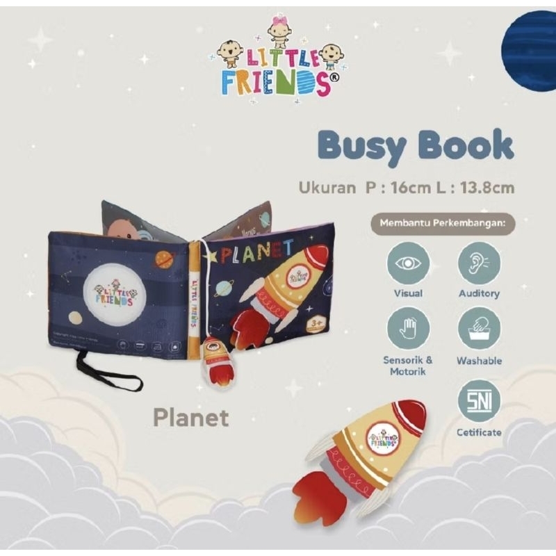 LITTLE FRIENDS | LITTLE FRIENDS BUSY BOOK | BUSY BOOK BABY | BUSY BOOK MURAH