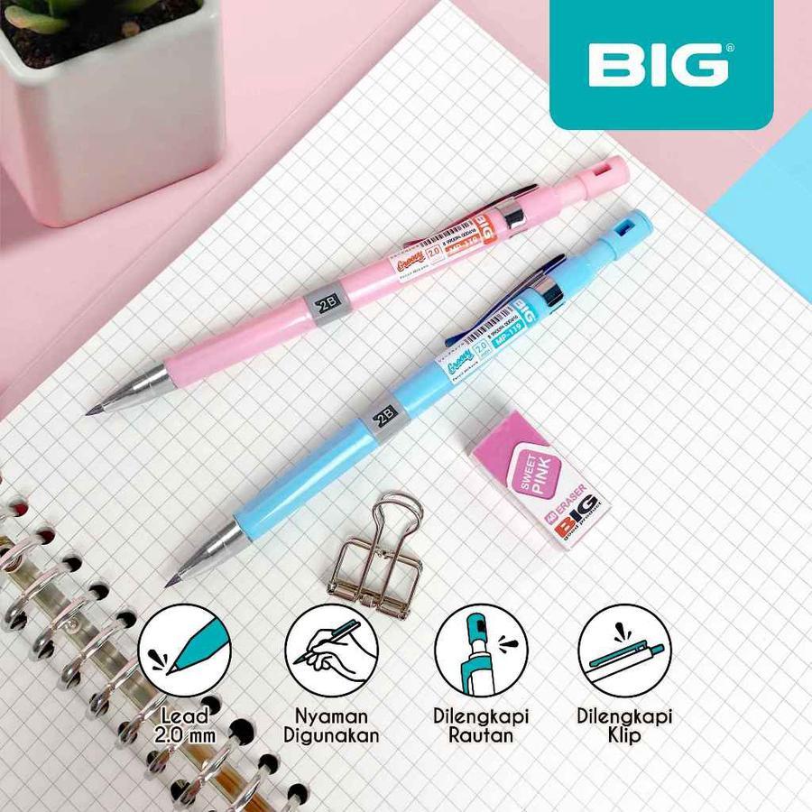 

TBMO PENSIL MEKANIK PASTEL 2.0 BIG MP-119 (144PAK)