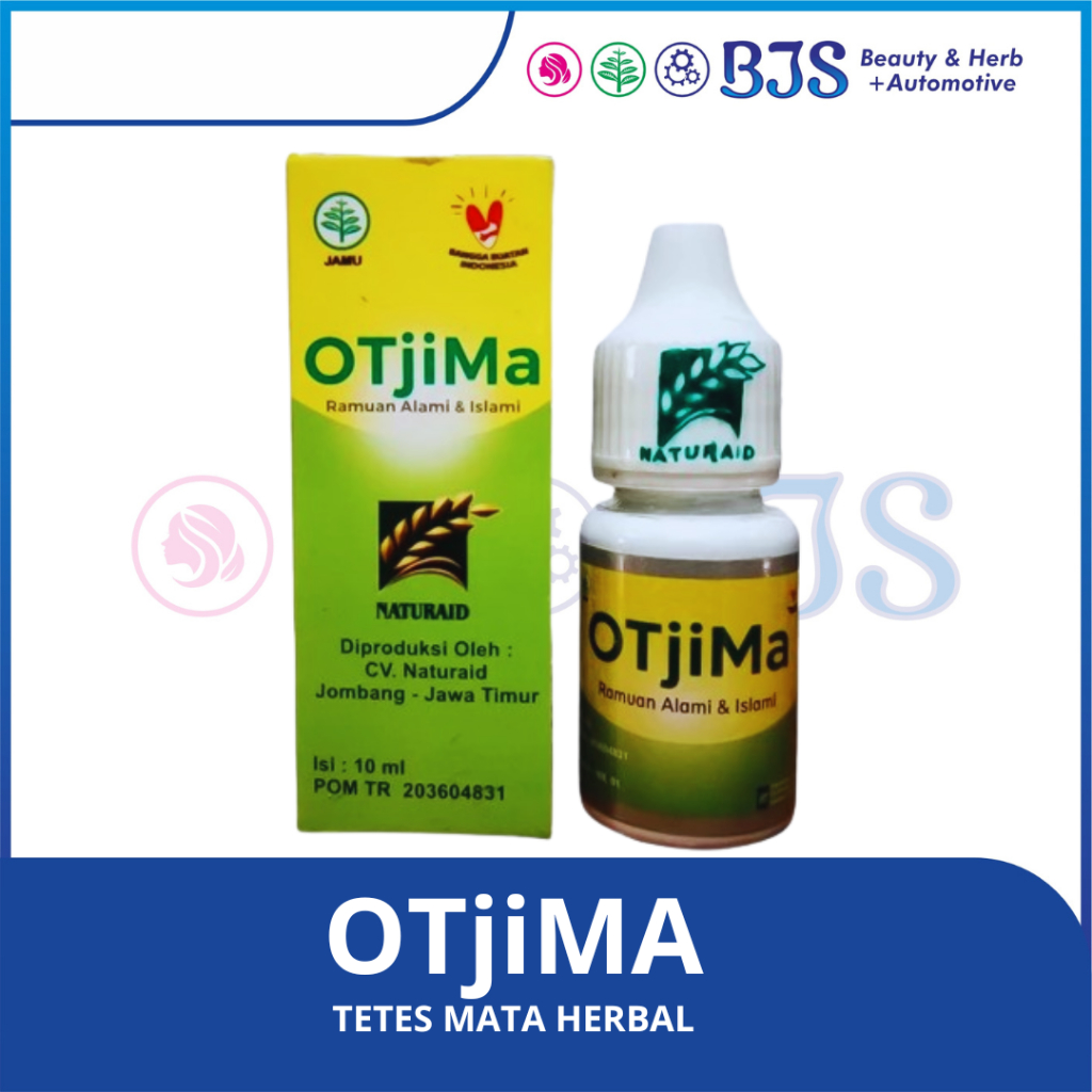 OTJIMA Original Naturaid Herbal Tetes Mata Minus Katarak Glaukoma OTJIMA Madu Obat Tetes Mata 10ml O
