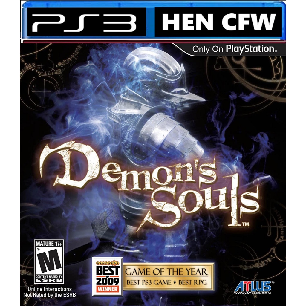 Bd dvd game ps3 Demon's Souls