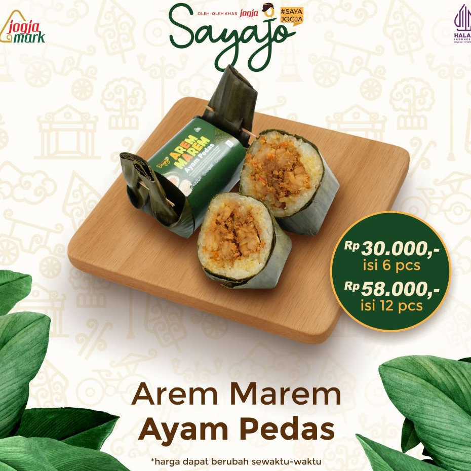 

Sayajo Arem Marem Jajan Pasar Tradisional isi 6 dan 12 Halal