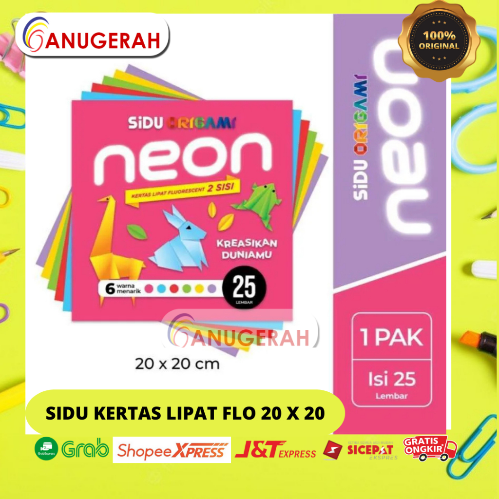 

SIDU KERTAS LIPAT FLO 20 X 20
