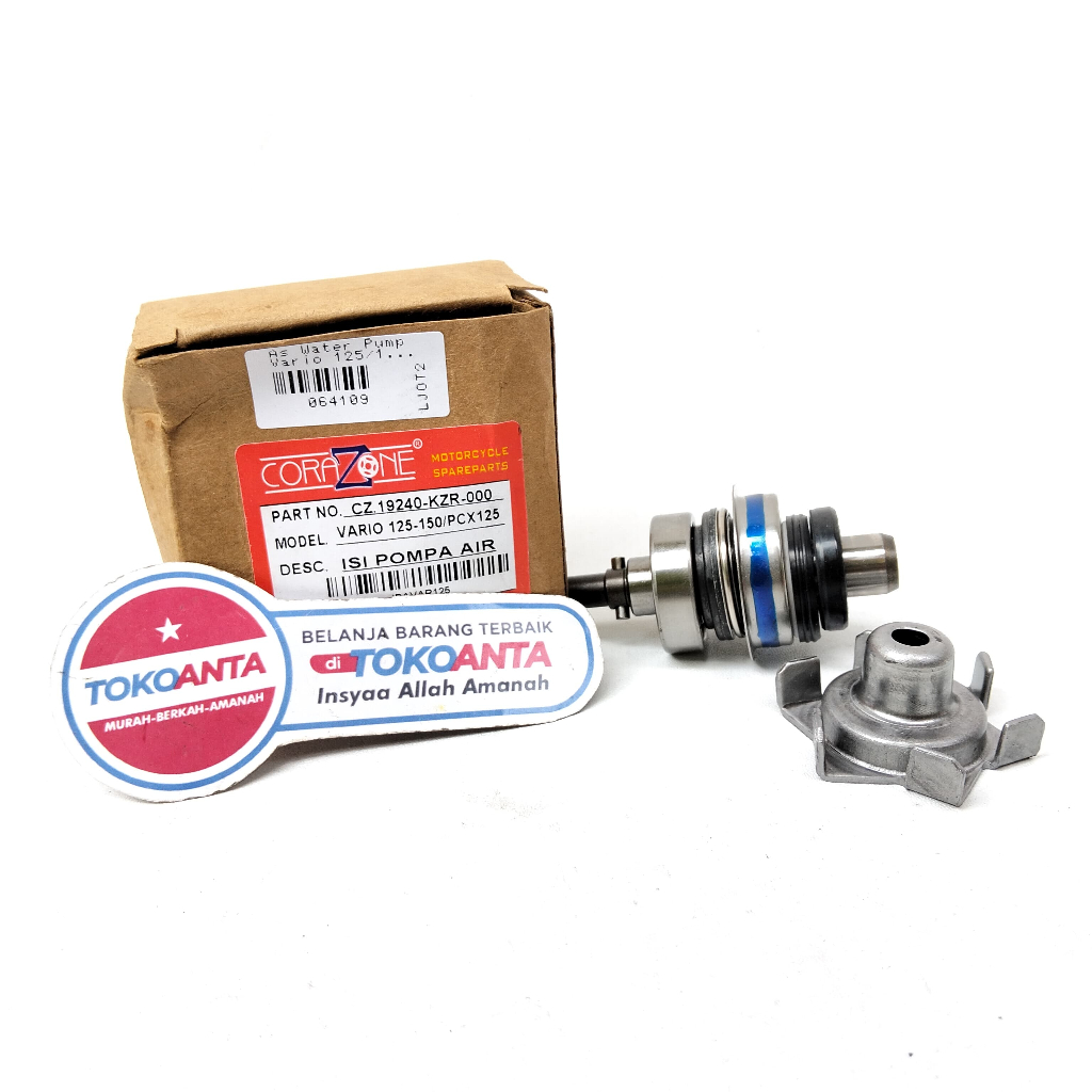 As Water Pump Pompa Air Radiator Motor Honda Vario Techno 125 150 PCX Merk Corazone