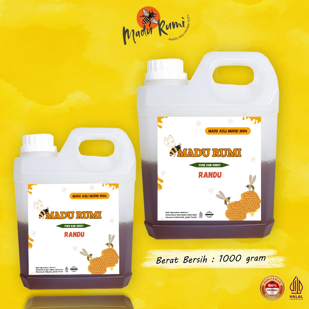 

Madu Rumi Madu Asli Murni RANDU 1000 GR