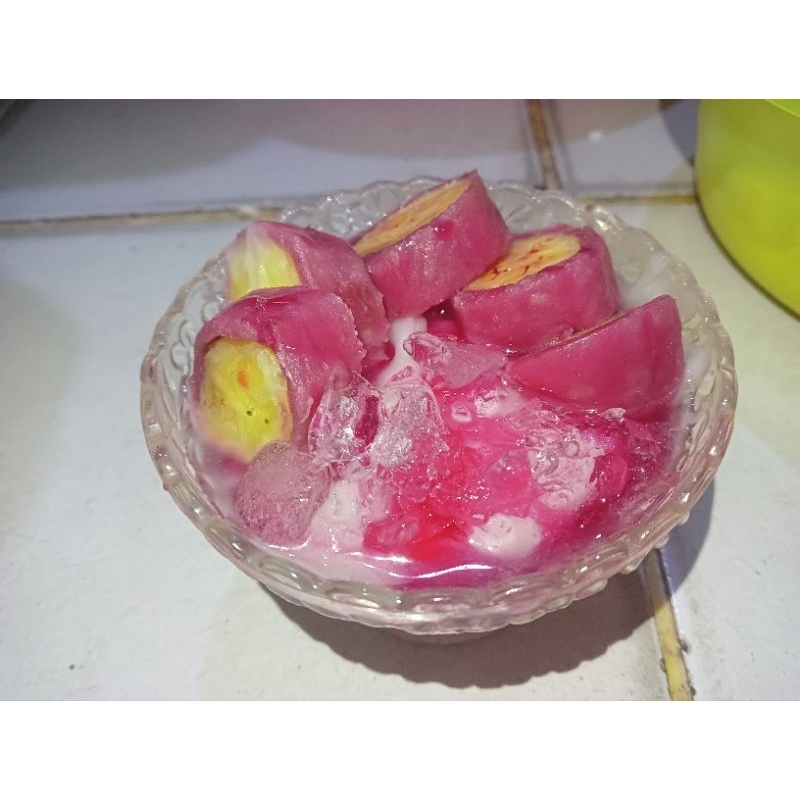 

pisang pink (tanpa es batu)