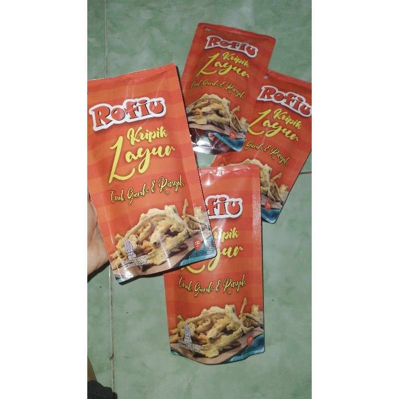 

keripik ikan layur gurih