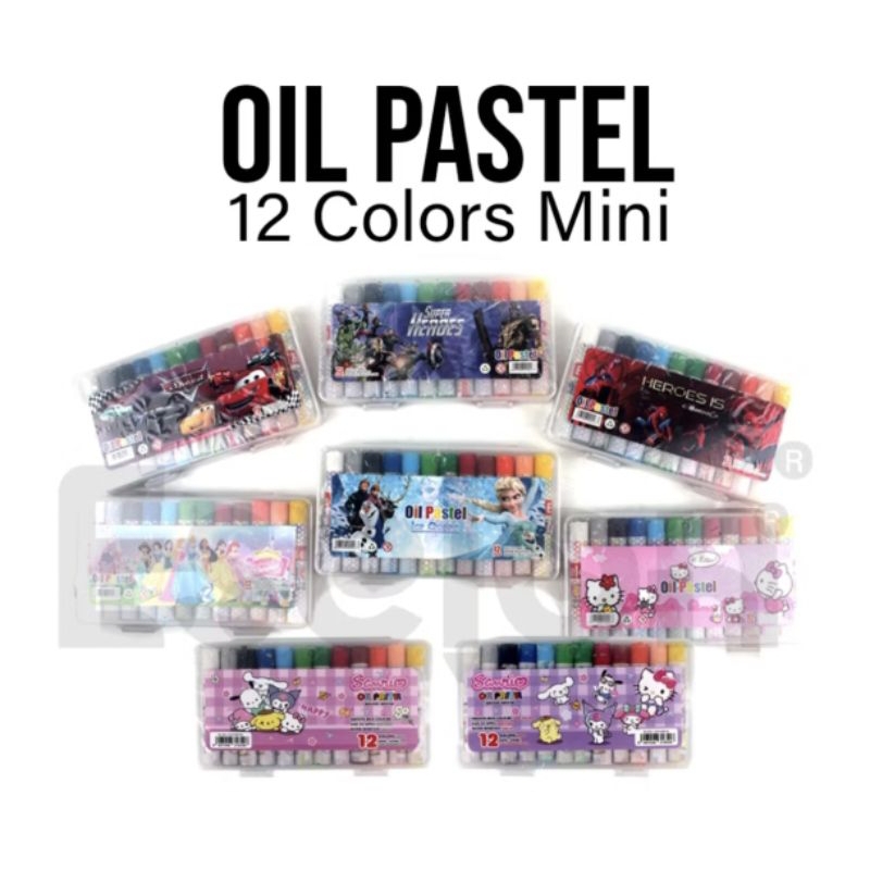 

Crayon/krayon mini 12 warna -Oil pastel 12 warna mini