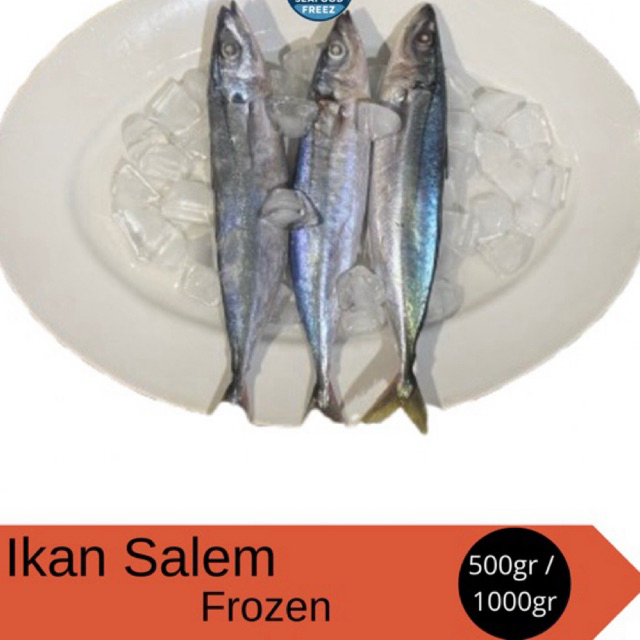 

Ikan Salem Size Besar 1kg isi 6 Segar - Frozen 500gr/1kg