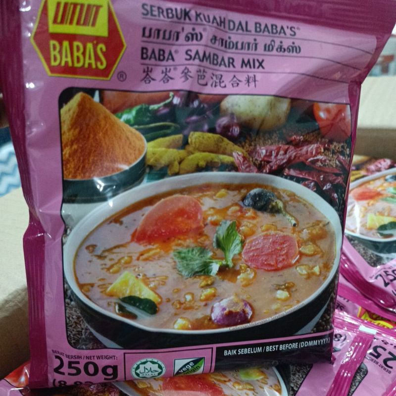 

Babas Sambar / Babas Kari Dhal 250gr