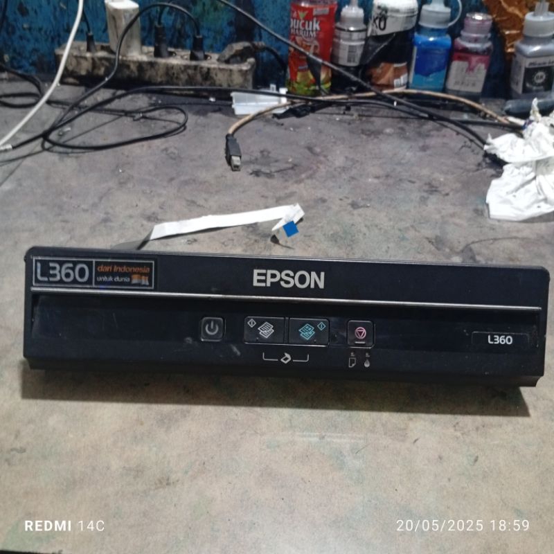 Tombol panel epson l360 Second