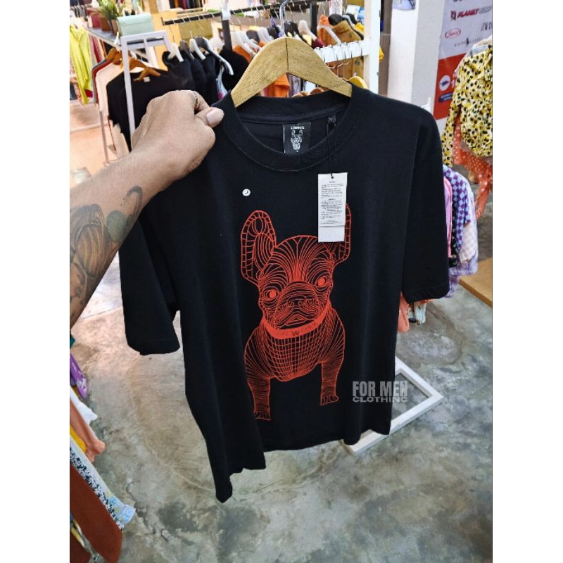 KAOS UNISEX LIFEWORK RADOG TSHIRT REGULER FIT - MERAH