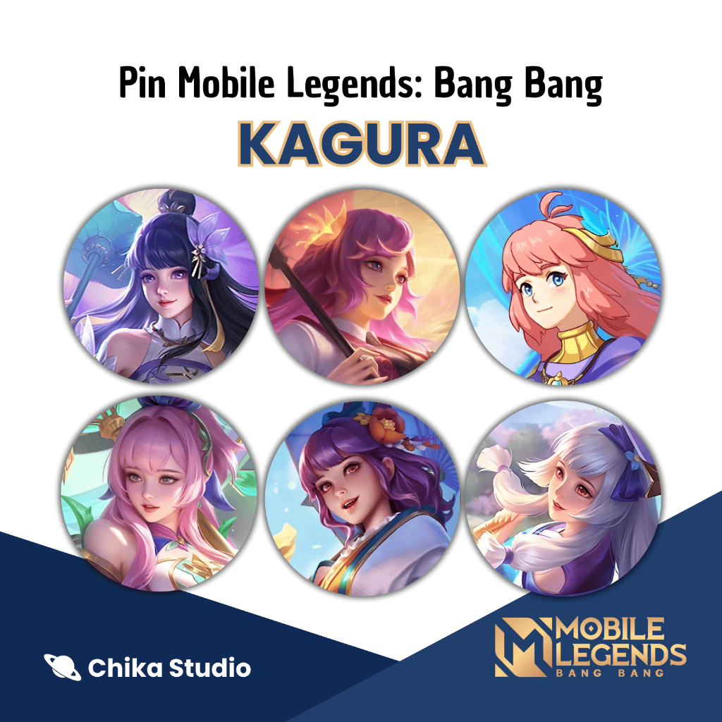 Pin Button Peniti Merchandise Mobile Legends: Bang Bang - Kagura