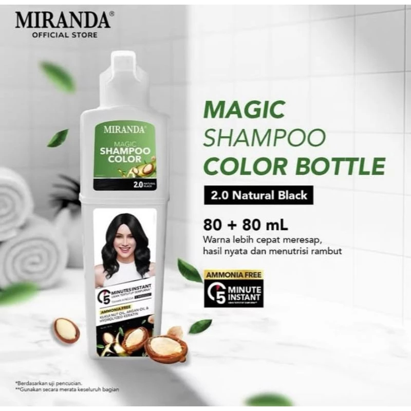 MIRANDA Magic Shampo Color / Miranda Shampoo Hair Color