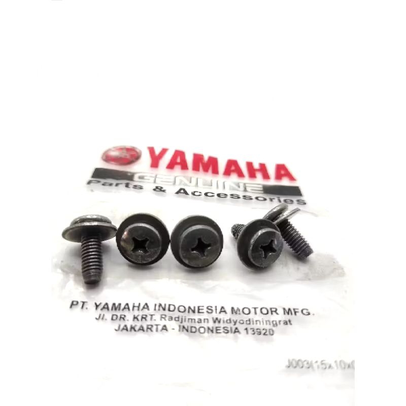 Baut bodi dek cover body yamaha model original/baut body kafer yamaha