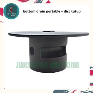 bottom drain kolam koi tutup dome BD kolam ikan koi