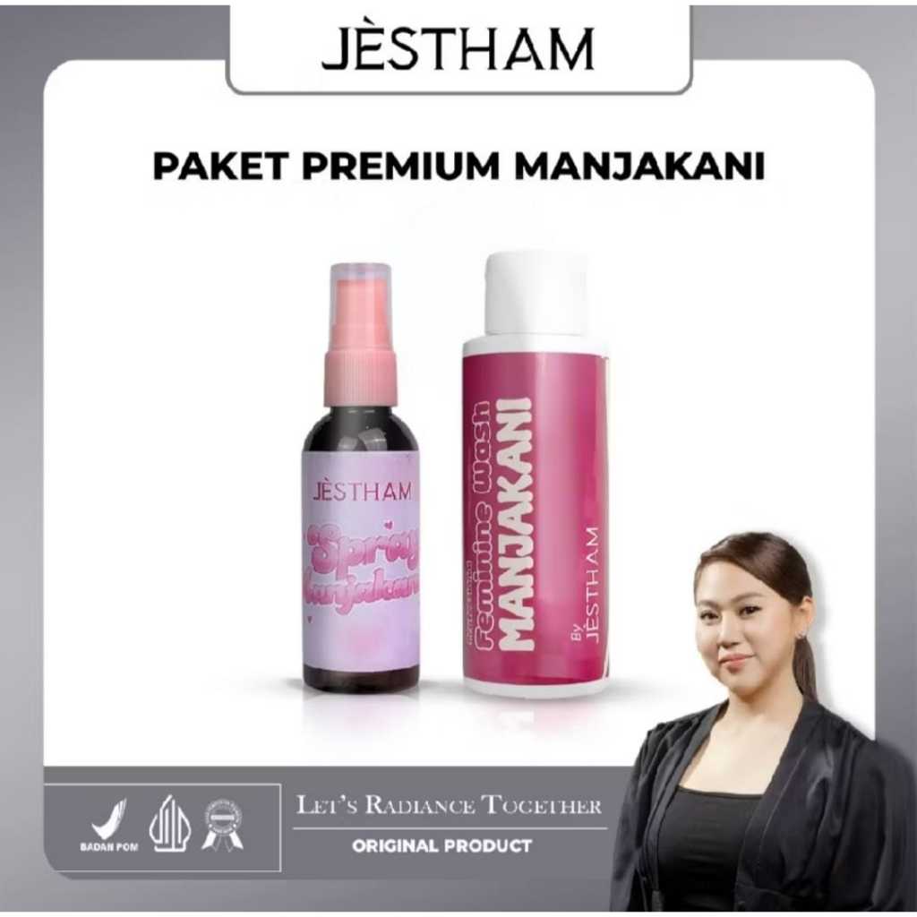Jestham Skincare Paket Premium Manjakani - Perawatan Wanita
