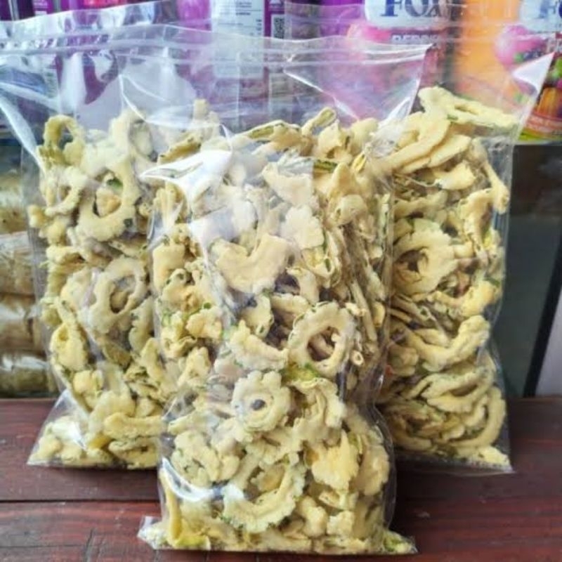 

kripik pare gurih dan renyah 250g