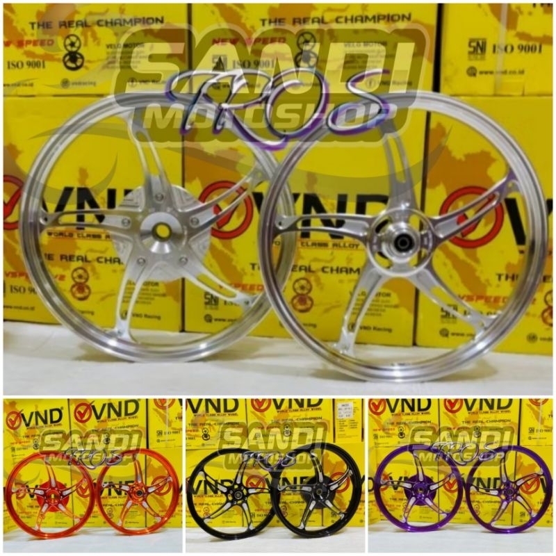 VND New Speed 140-17 / 160-17 Vario 150 & 125 / Pelek Velg Vnd New Speed Vario 125 & Vario 150