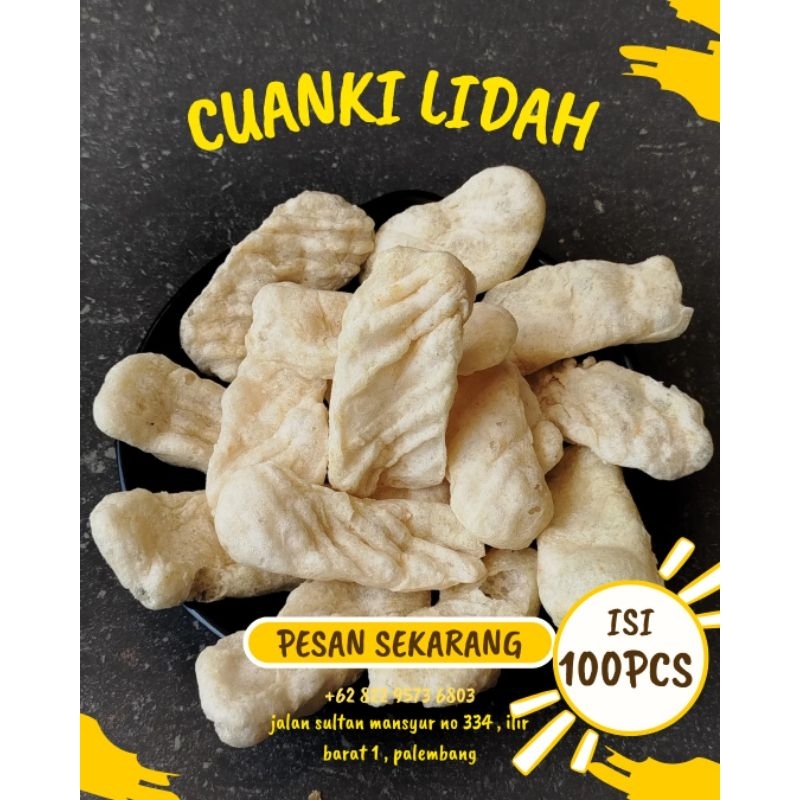 

CUANKI LIDAH | ISI 100 PCS